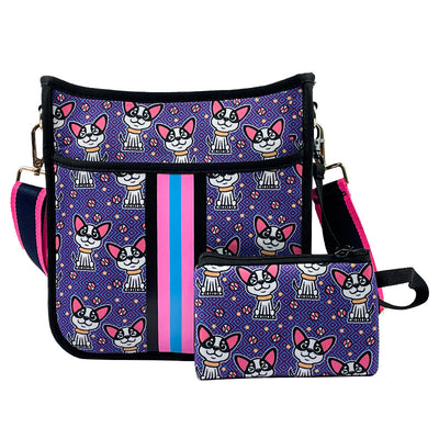 Bolsa Mensajero de Neopreno para Pasear Perros - Diseño Versátil - Image 4