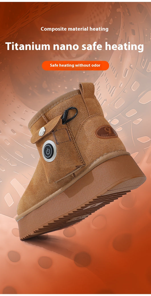 Botas Térmicas Eléctricas con Forro de Lana - Impermeables para Hombre y Mujer - Image 18