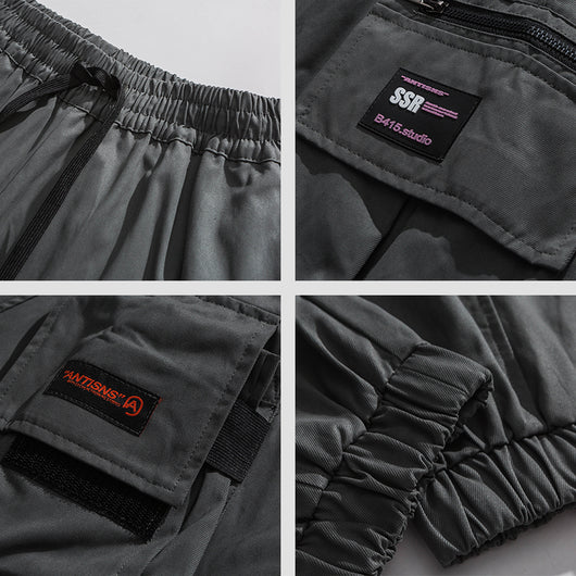 Pantalones Deportivos Overol Suelto Multiuso Primavera Otoño - Image 7