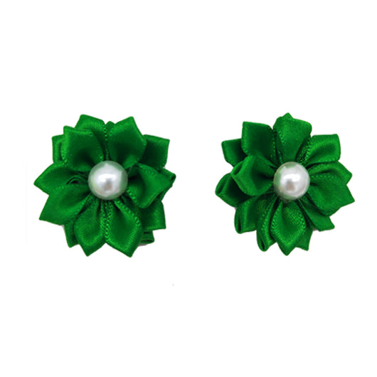 Moño Floral para Mascotas con Perlas y Elástico Decorativo - Image 11