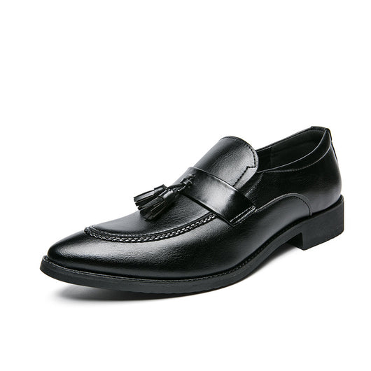 Zapatos de Cuero Casual Elegante con Borlas - Estilo Británico para Hombre - Image 6