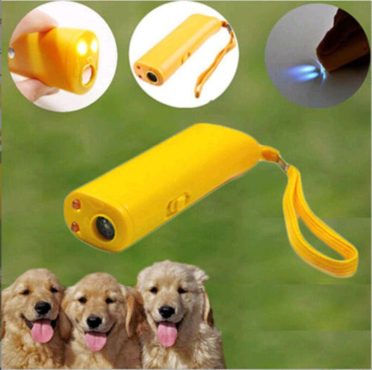 Ahuyentador Ultrasónico para Perros sin Pilas - Entrenador de Ladridos