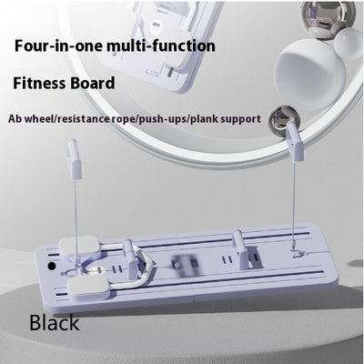 Tabla Abdominal Multifuncional con Rueda de Ejercicio para Pecho y Core - Image 4