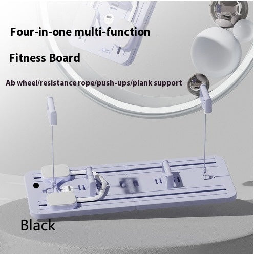 Tabla Abdominal Multifuncional con Rueda de Ejercicio para Pecho y Core - Image 4