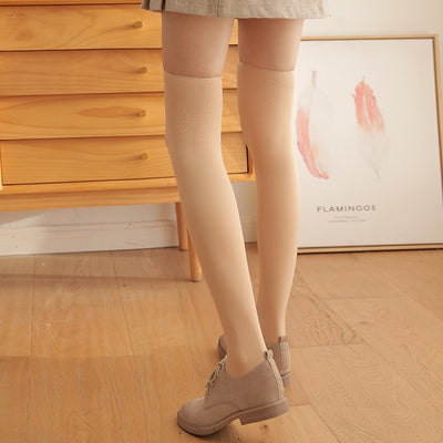 Calcetines Térmicos Altos para Mujer - Stretch Negro Hasta la Rodilla - Image 8