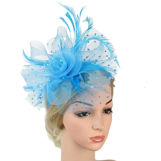 Diadema de Novia Elegante con Malla Billycock - Image 12