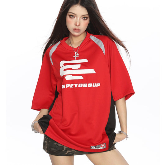 Blusa de Colorblock con Mangas Raglan para Mujer - Image 10
