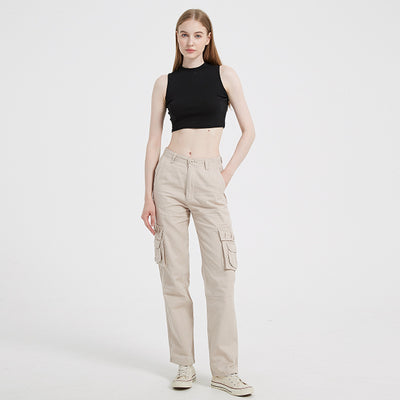 Pantalones Deportivos Talla Grande con Múltiples Bolsillos para Mujer - Image 6