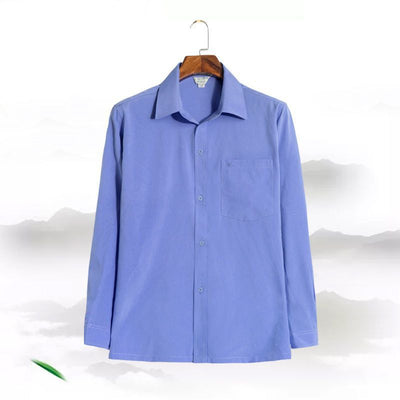 Camisa Casual Suelta de Manga Larga para Hombre - Image 13