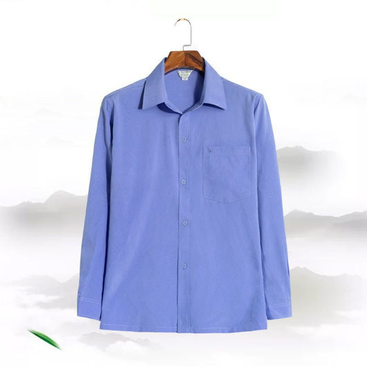Camisa Casual Suelta de Manga Larga para Hombre - Image 13