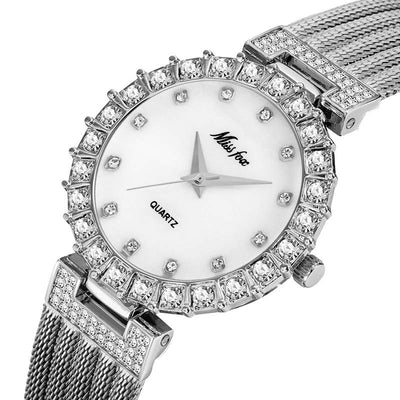 Reloj de Pulsera Mujer Resistente al Agua con Banda de Cobre - Image 4