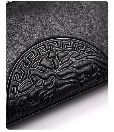 Bolso Mensajero de Cuero Personalizado para Hombre - Image 7