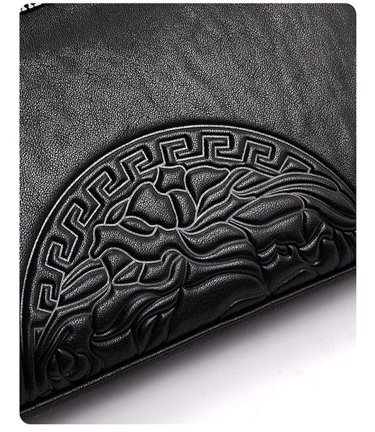 Bolso Mensajero de Cuero Personalizado para Hombre - Image 7