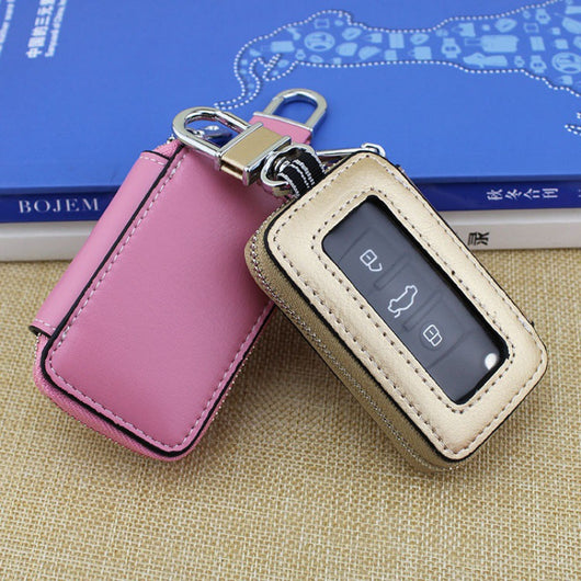 Cartera de Cuero Genuino para Llaves - Unisex