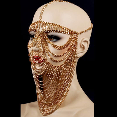 Accesorio de Escena Cadena de Frente Estilo Diosa - Diseño Europeo y Americano - Image 5