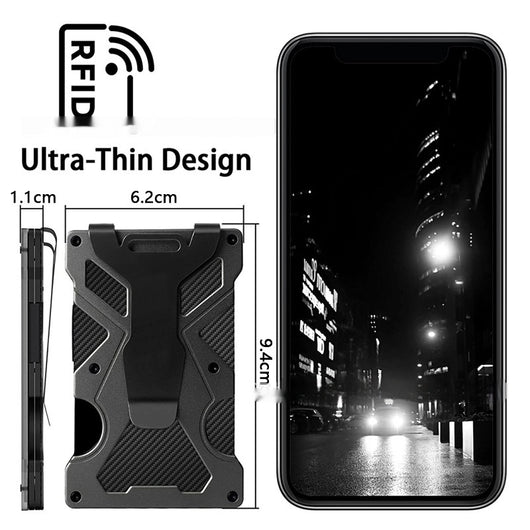 Billetera Minimalista de Aluminio para Hombre - Image 6