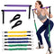 Barra de Pilates Ajustable con Resistencia