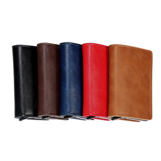 Cartera Profesional Antromagnética con Porta Tarjetas de Metal para Estudiantes y Ejecutivos - Image 9