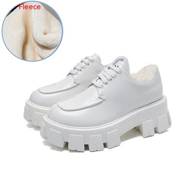 Zapatos Plataforma Sweet Cool - Cuero Genuino para Otoño e Invierno - Image 2