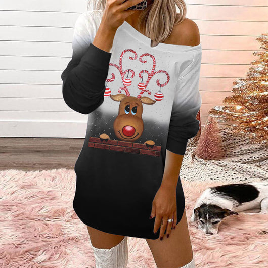 Sudadera Navideña con Estampado Festivo - Image 4