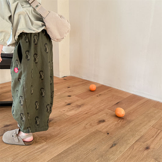 Pantalones Harem Infantiles con Estampado Divertido - Image 33