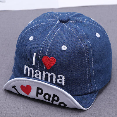 Gorro Solar Bebé con Bordado Estampado de Amor - Image 7