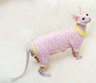 Camiseta de Algodón Antidesgarres para Gatos - Image 5