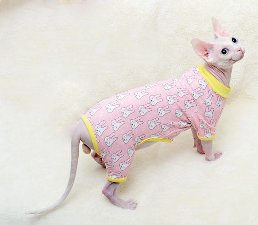 Camiseta de Algodón Antidesgarres para Gatos - Image 5