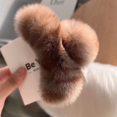 Pinza para Cabello de Conejo Real - Accesorio Adorable y Suave - Image 32
