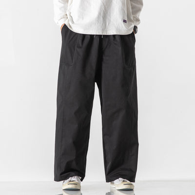 Pantalones Harem Overol Ancho Tendencia Piernas Rectas - Image 5