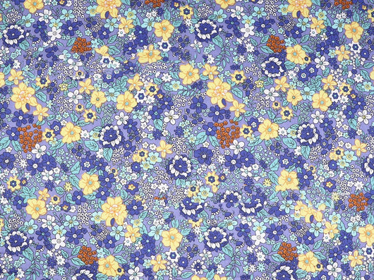 Tela de Algodón Twill Estampado Flores - Diseño Floral Delicado - Image 8