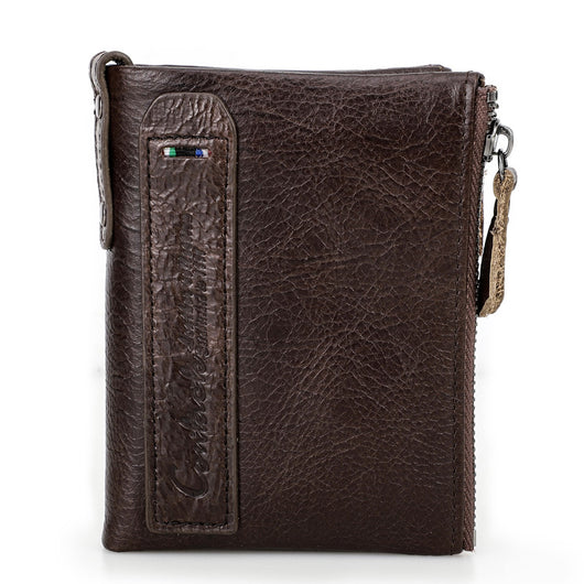 Billetera Compacta de Cuero Genuino para Hombre - Image 6