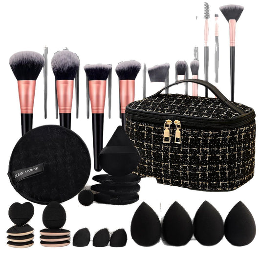 Estuche de 47 Piezas de Herramientas de Belleza Profesional con Brochas de Maquillaje - Image 5