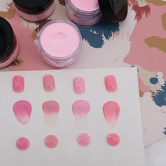 Polvo Shimmer para Uñas 4 Colores - Diseño de Manicura DIY Profesional - Image 4