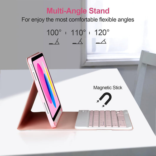 Funda Protectora con Teclado Bluetooth A16 para Tablet - Image 26