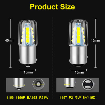 Foco LED 8SMD 1156 1157 para Frenos y Luces Traseras de Camiones - Image 10