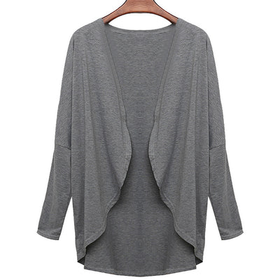 Cardigan Suelto Ligero con Bajo Irregular - Image 11
