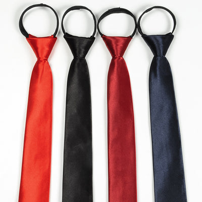 Corbata Elástica Lazy Zip para Hombre - Accesorio Formal Ejecutivo - Image 4