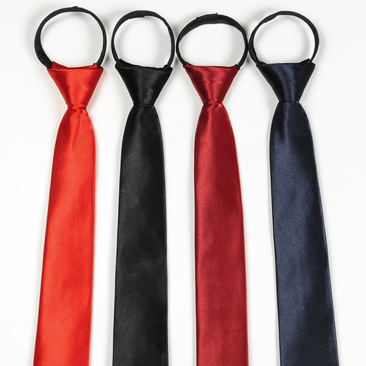 Corbata Elástica Lazy Zip para Hombre - Accesorio Formal Ejecutivo - Image 4