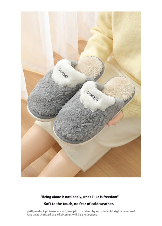 Pantuflas de Algodón Invierno para Hombre - Comodidad en Casa - Image 12