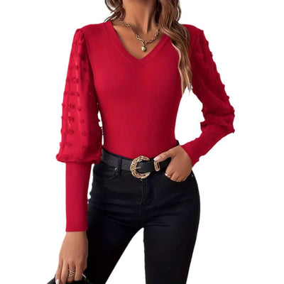 Blusa Moldeadora de Color Liso para Mujer - Image 5