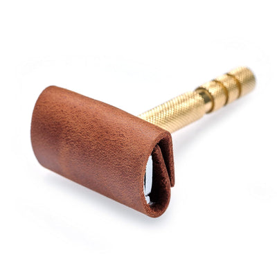 Estuche de Cuero Genuino para Rasurador de Seguridad de Doble Filo - Image 3