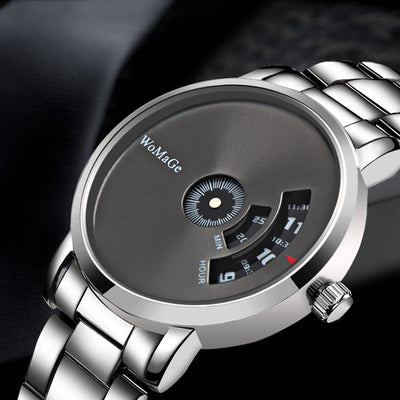 Reloj de Cuarzo con Banda de Acero Aleación de Aluminio - Image 9