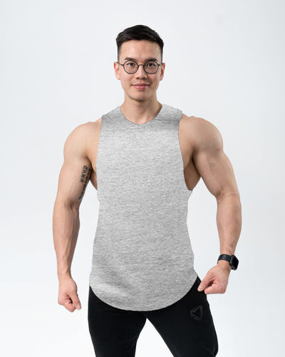 Musculosa Deportiva de Algodón Liso para Hombre - Image 12