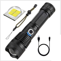 Linterna LED Recargable de Alto Rendimiento con Zoom y Pantalla Digital - Image 8