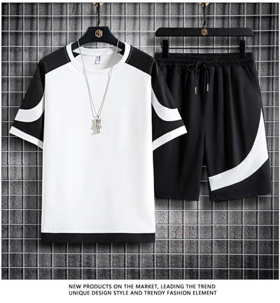 Conjunto Casual de Playera Manga Corta para Hombre - Comodidad Perfecta - Image 12