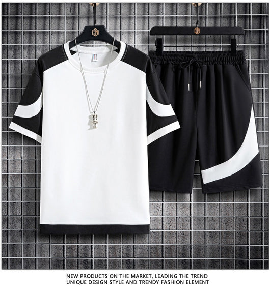 Conjunto Casual de Playera Manga Corta para Hombre - Comodidad Perfecta - Image 12