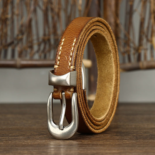 Cinturón de Cuero Retro Versátil 18cm - Estilo Clásico Personalizado - Image 30