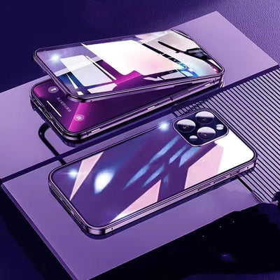 Funda Magnética de Doble Cara con Vidrio para iPhone 14 - Image 6