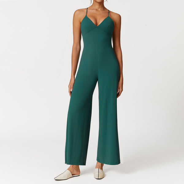 Mono Casual Escotado con Tirantes y Cierre - Diseño Minimalista